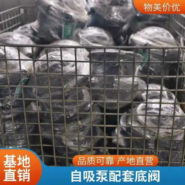 水泵底阀 滤网底阀 丝扣连接 DN40 铜质 小型抽水机防杂物