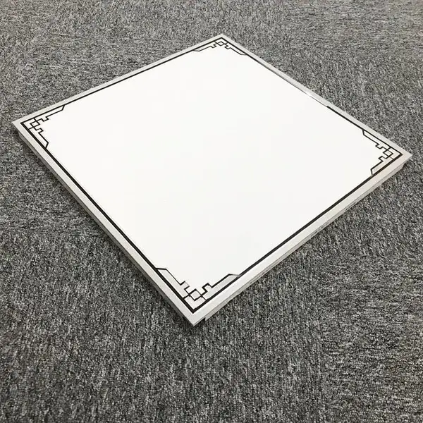 欧镁天花 批量供应集成吊顶600板300板家装室内铝扣板