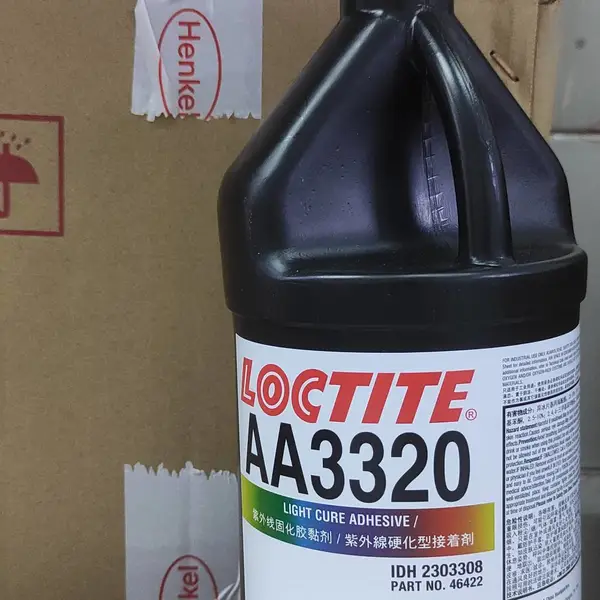 乐泰 AA3320 光固化胶粘剂 UV胶 金属塑料玻璃陶瓷 透明 1L