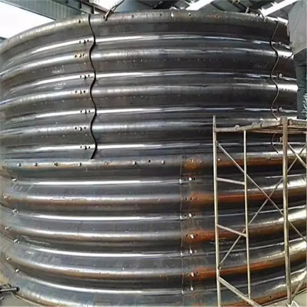 钢带排水管 公路涵洞钢波纹管 化妆品装钢波纹涵管