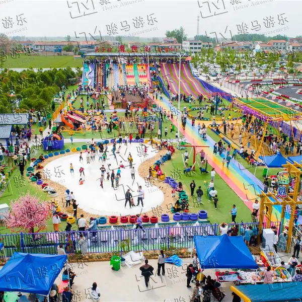 户外青少年户外拓展器材 体能乐园项目设计规划 荥阳骏马游乐设备
