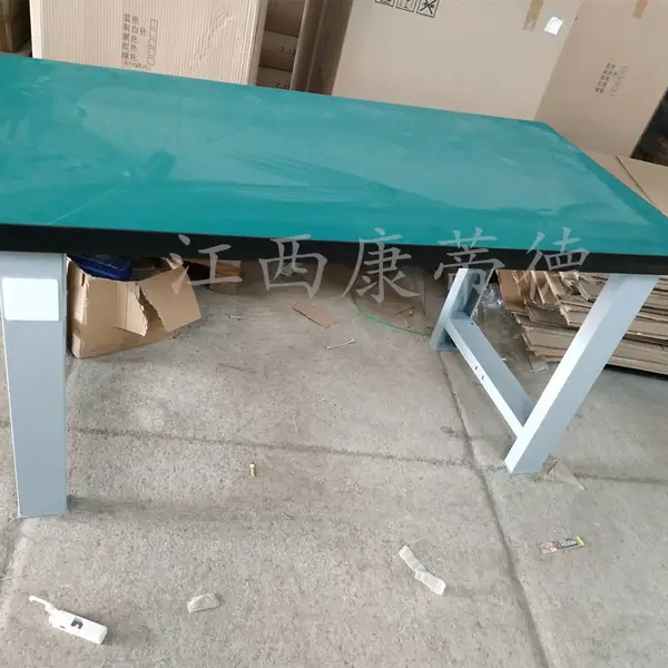 流水线员工操作台 车间生产线钢制工作台 康蒂德金属装配桌定制
