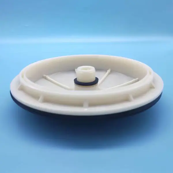 微孔曝气盘215/260/300橡胶盘式膜片微孔增氧曝气头