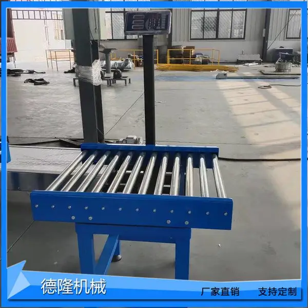 德力无动力滚筒承重输送线 传送机及滚筒输送机 流水线设备定制