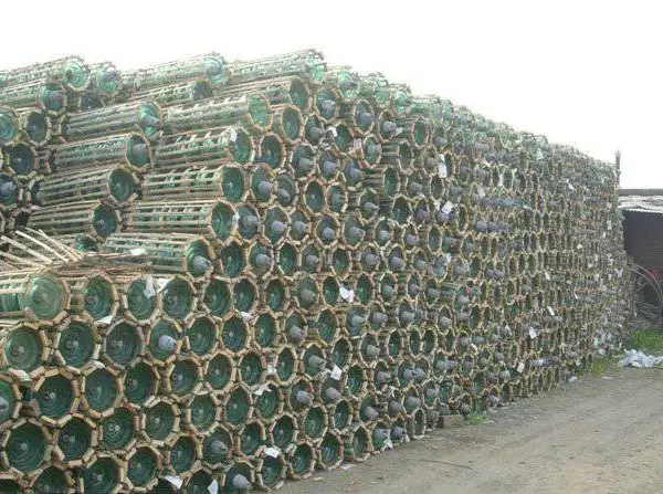 玻璃绝缘子悬式U100BP 100KN 输电线路绝缘部件