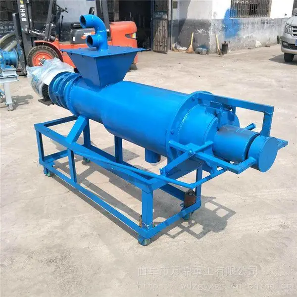 180型猪粪干湿分离机 小型粪便挤压脱水机 经济型全自动刮粪机
