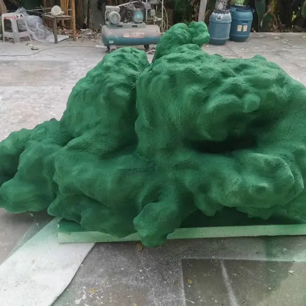 影视道具 展览布景 美陈雕塑 泡沫石头雕刻型号DS385
