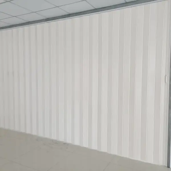 天津折叠推拉门隔断门PVC折叠门伸缩移动折叠门