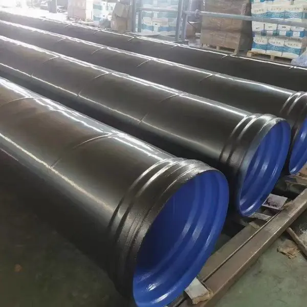 消防涂塑钢管 TPEP防腐钢管 DN1900DN2000 周期断