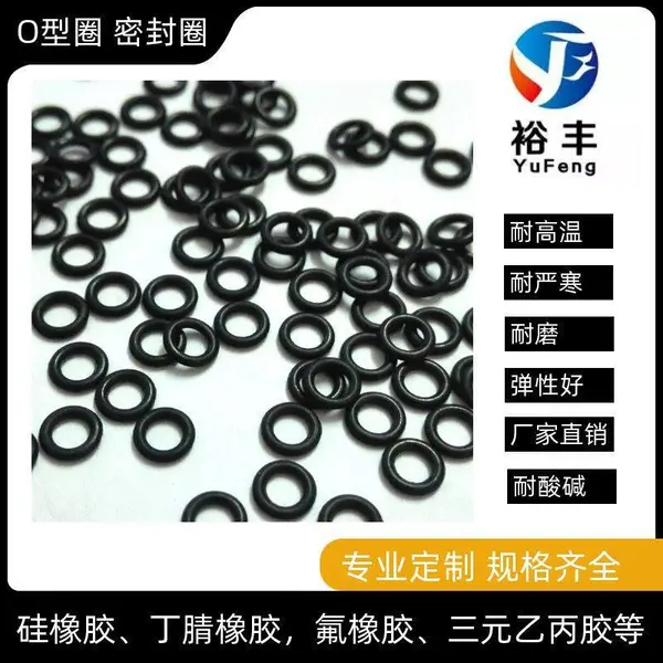 耐腐蚀氟胶O型圈化工泵阀密封圈耐磨损橡胶圈
