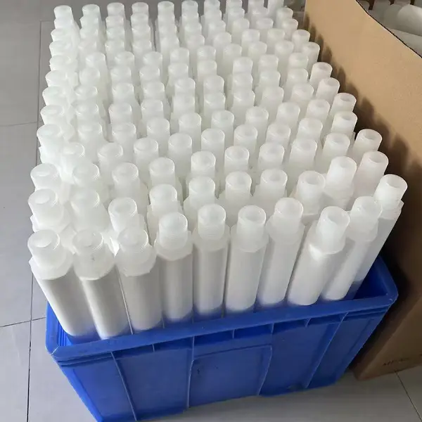 粉尘过滤上料机滤芯50*500mm长度 精度可选0.2um 0.3um 1um PE耐磨耐高压真空上料机滤棒