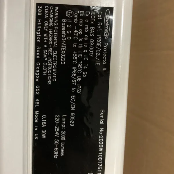 优势供应 Chalmit 防爆灯 PRGE/02L/LE
