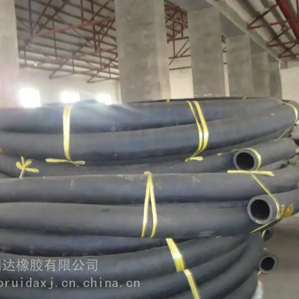 博瑞达 加工DN32mm高压橡胶空气管 输水管 船厂专用胶管 帘子线编织胶管