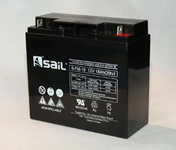 菏泽风帆蓄电池6-GFM-65 12V65AH电动车风帆电瓶代理商