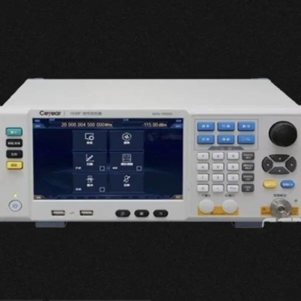�е��˼�� �ݱ��źŷ�����Ƶ�ʷ�Χ��1451A ��10MHz ~ 3GHz ���ֺϳɣ�DDS������