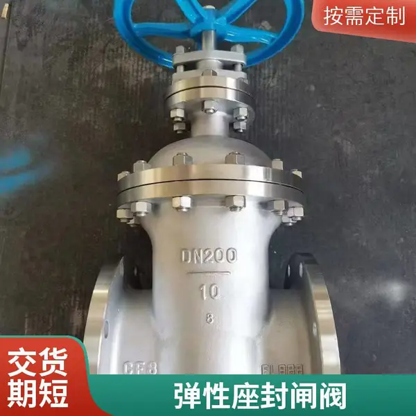 CF8不锈钢闸阀 DN50法兰连接 暗杆式闸门阀 污水处理设备配套厂家直供