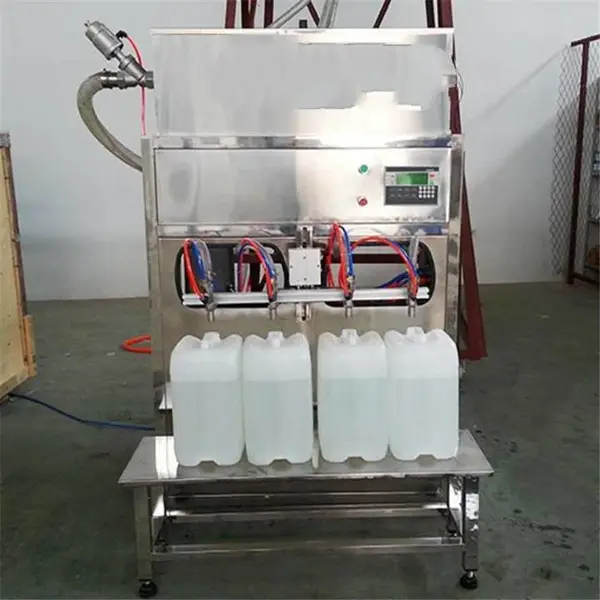 ***DG-1-5L全自动4头香油灌装机 6头全自动芝麻酱灌装机