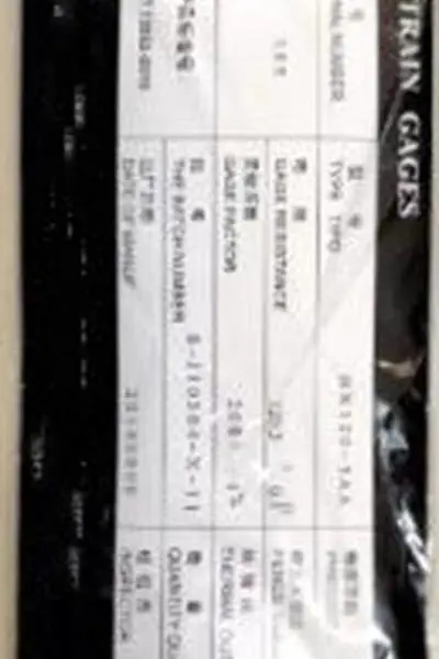 动静态电阻应变仪配件应变片/电阻应变计/电阻应变片(配件)用于钢结构 型号:ZXYD/BX120-3