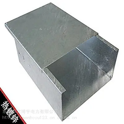 文博宇100X100(1.0厚)热浸锌槽式桥架