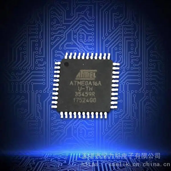 ATMEGA16A-AUԭװ TQFP-44 AVR��Ƭ�� 16KB�Ա���������洢��
