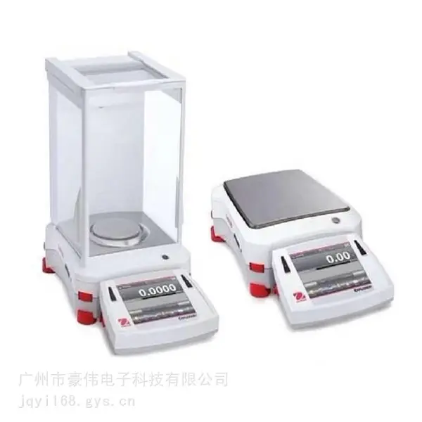 奥豪斯分析天平EX124ZH内校万分之一克0.1mg高校科研制药业实验室称重应用