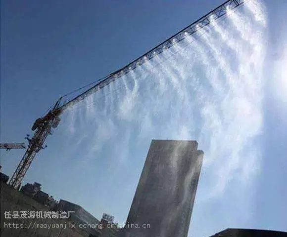 环保除尘塔机喷淋建筑塔吊喷淋机工地降尘塔吊喷淋使用特点