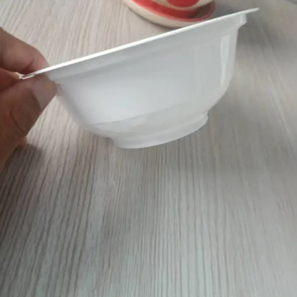 山西厂家生产PP塑料食品碗 特色小吃塑料碗 高温微波扣肉碗