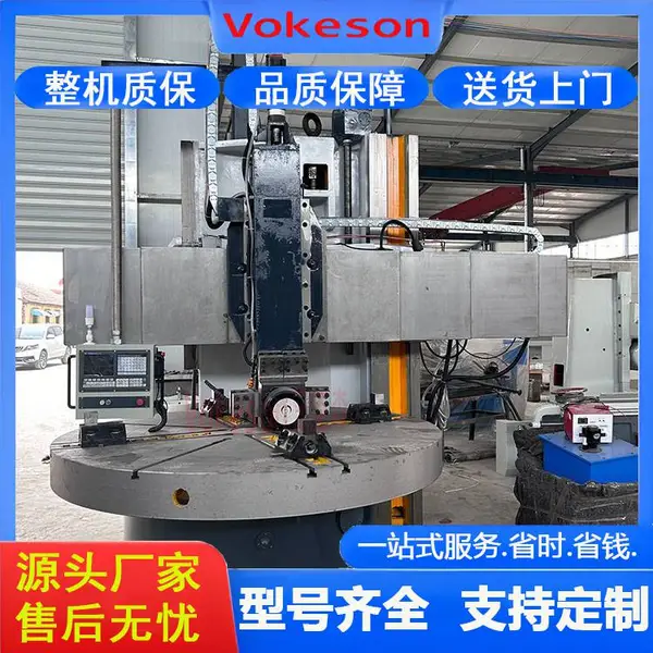 沃克森智能 CK5120 单柱数控立车,粗精一体切削 效率拉满 重载切削