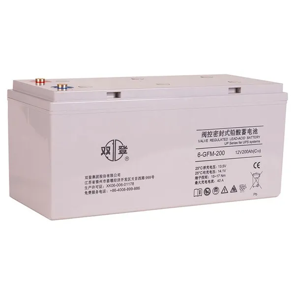 双登蓄电池 12v200ah 6-GFM-200双登 阀控式密封型铅酸免维护电池