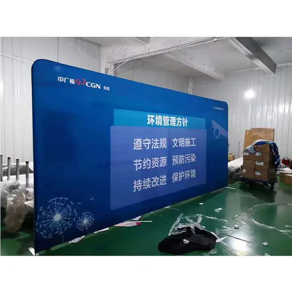 快展广告架 铝合金快速布展 上海伟可业工厂 展架画面 私人定制