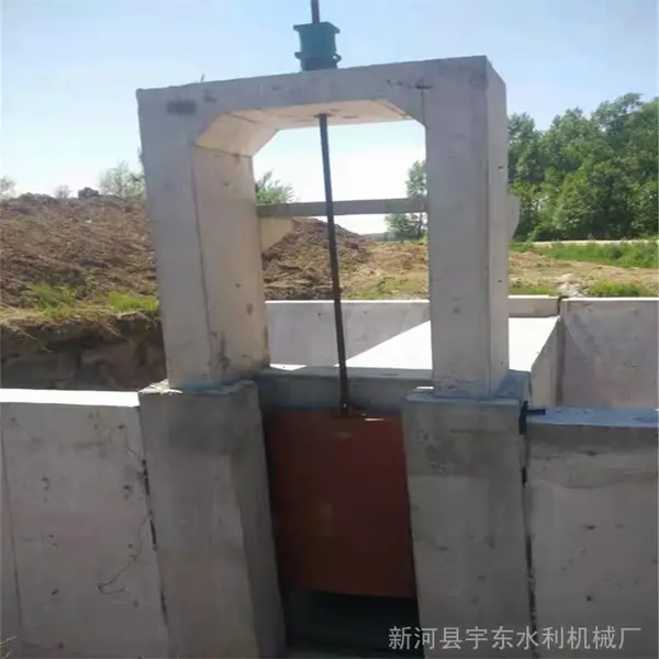 宇东 河北邢台节制闸 涵管闸阀 平板高筋铸铁闸门