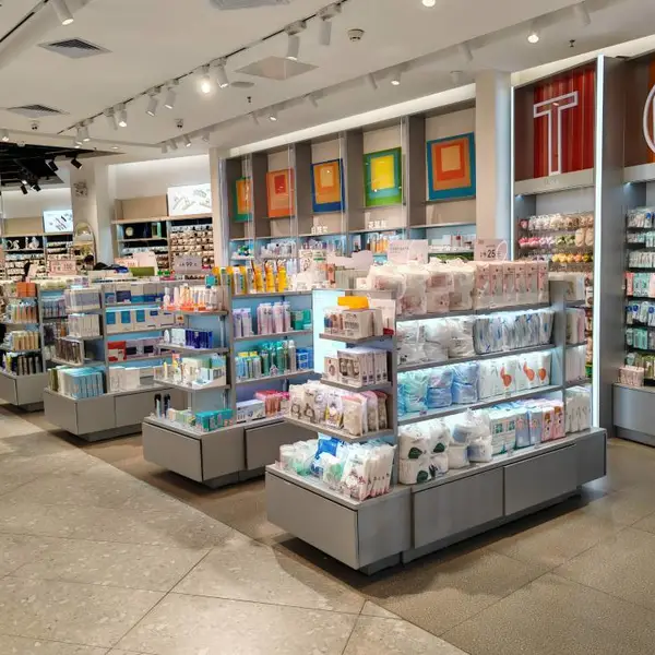 精品百货货架定制,整店输出,唐鼎货架--让每一件好物,都能被看见