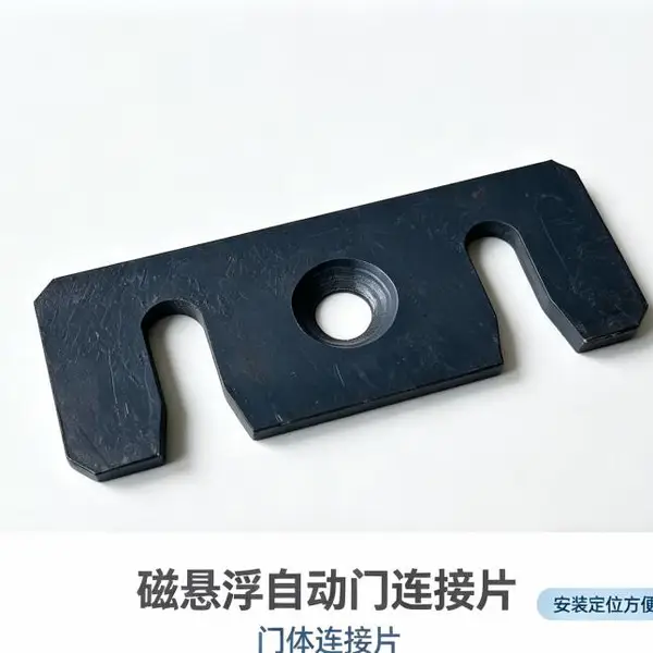 磁悬浮自动门金属门体连接件 门扇安装连接片